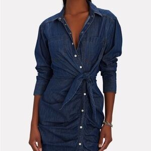 Veronica beard denim mini dress